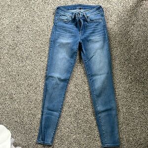 Kut from the Kloth women’s high rise, toothpick skinny jeans